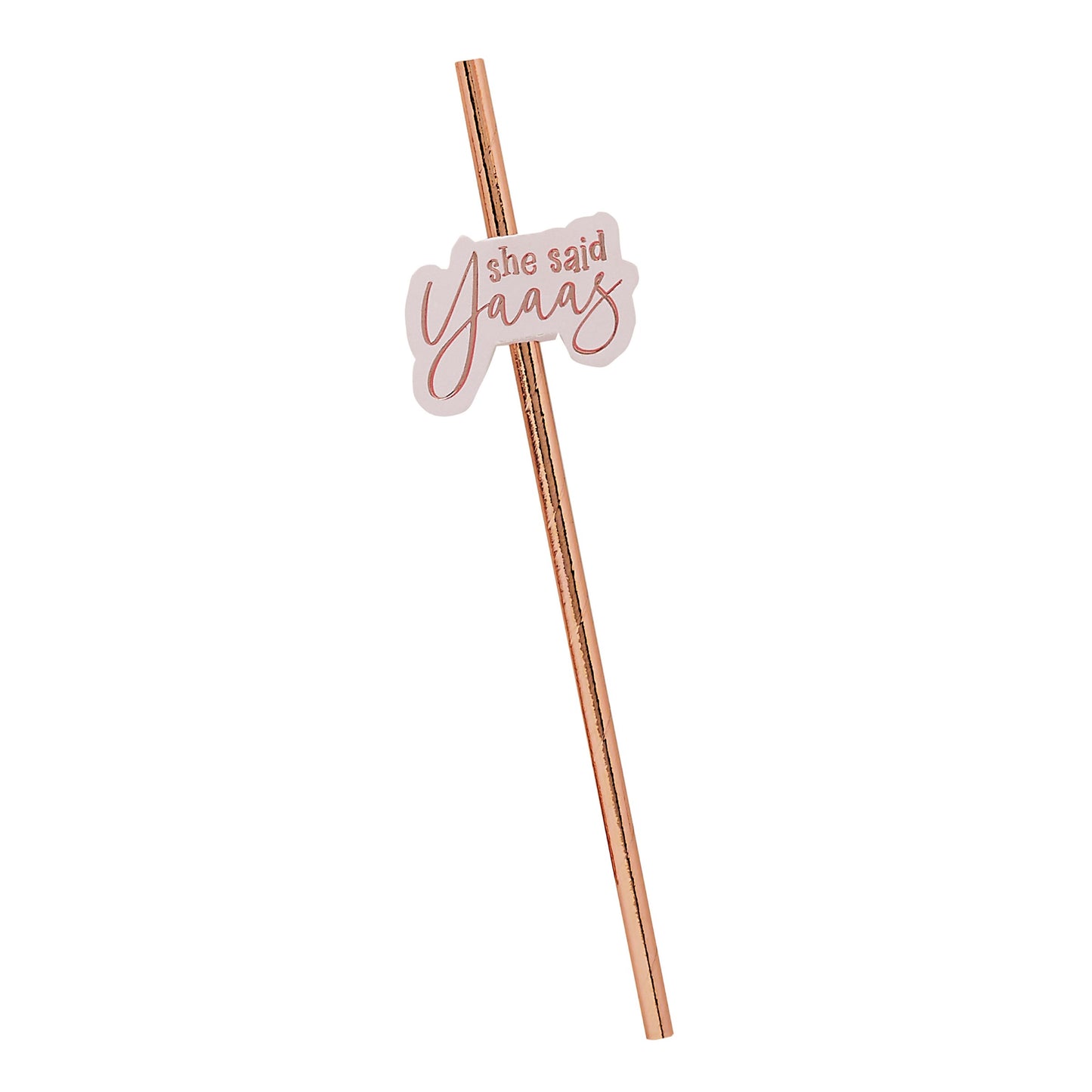 She Said Yaaas Paper Straws - Pack of 16