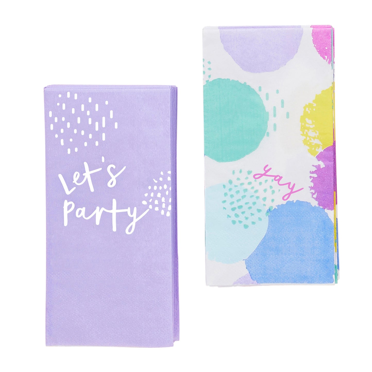 Pastel Pop Paper Napkins - Pack of 16