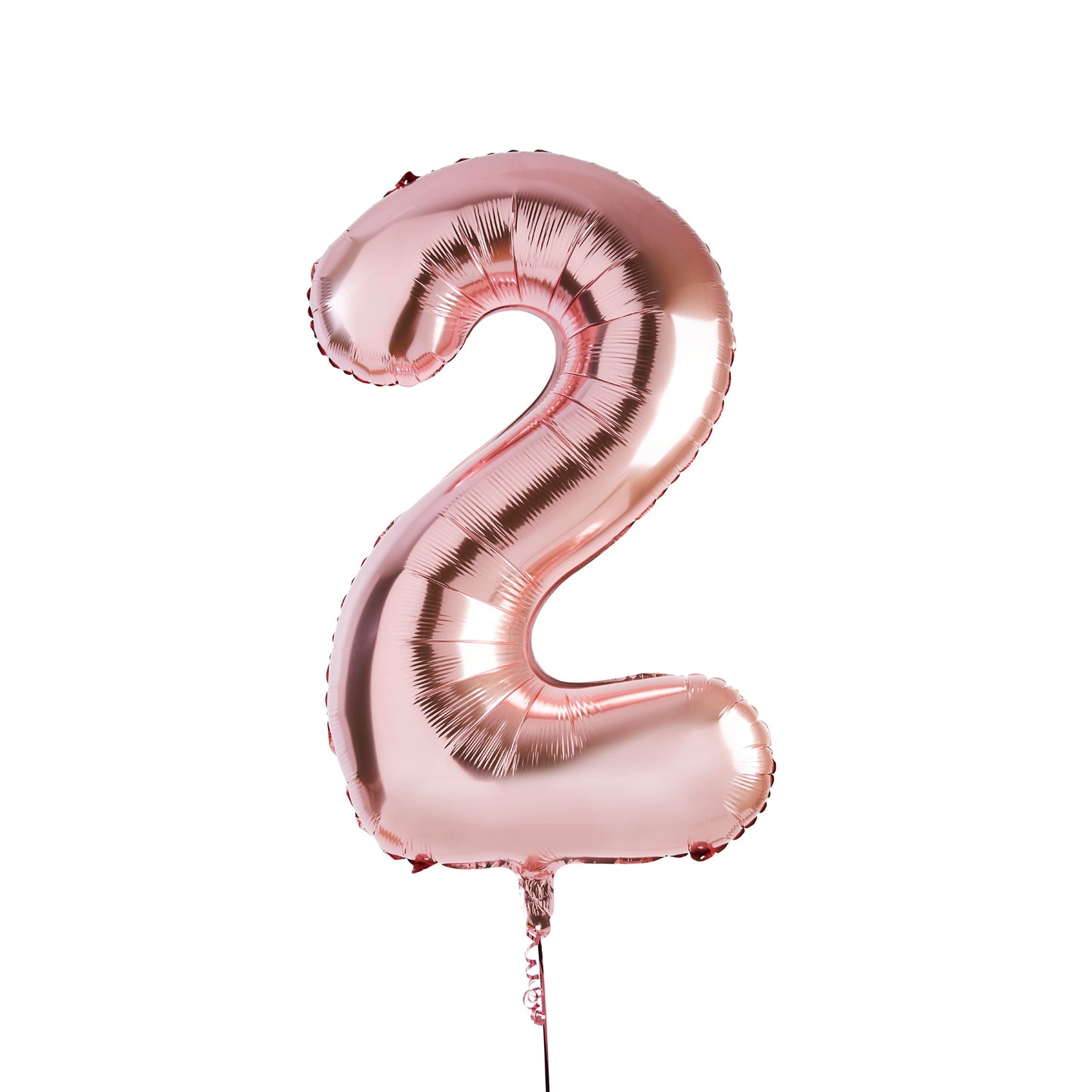 Rose Gold Number '2' Foil 34" Balloon
