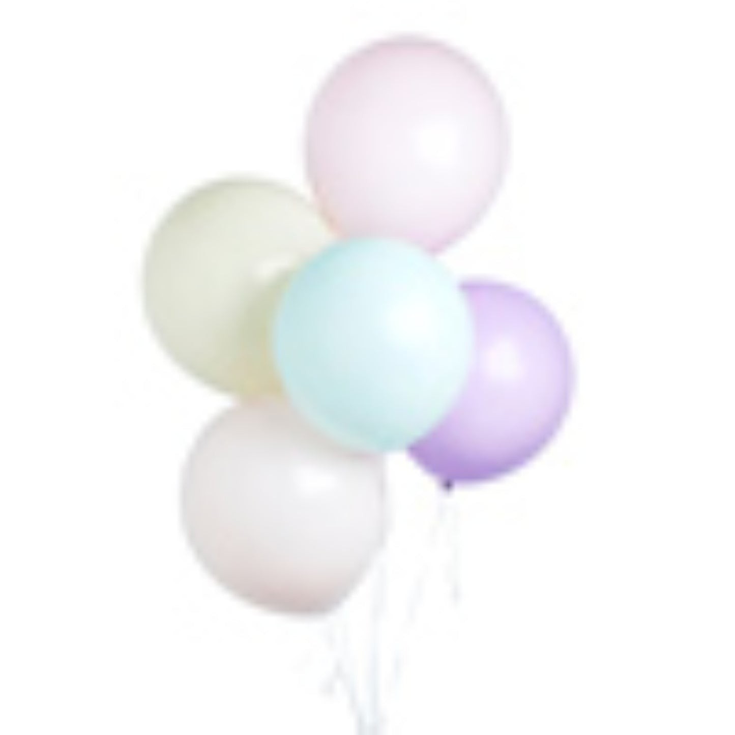 Pastel 18" Latex Balloons - Pack of 5