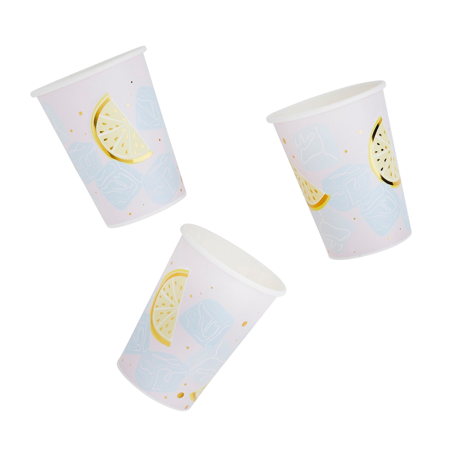 Pastel Cocktail Paper Cups - Pack of 10