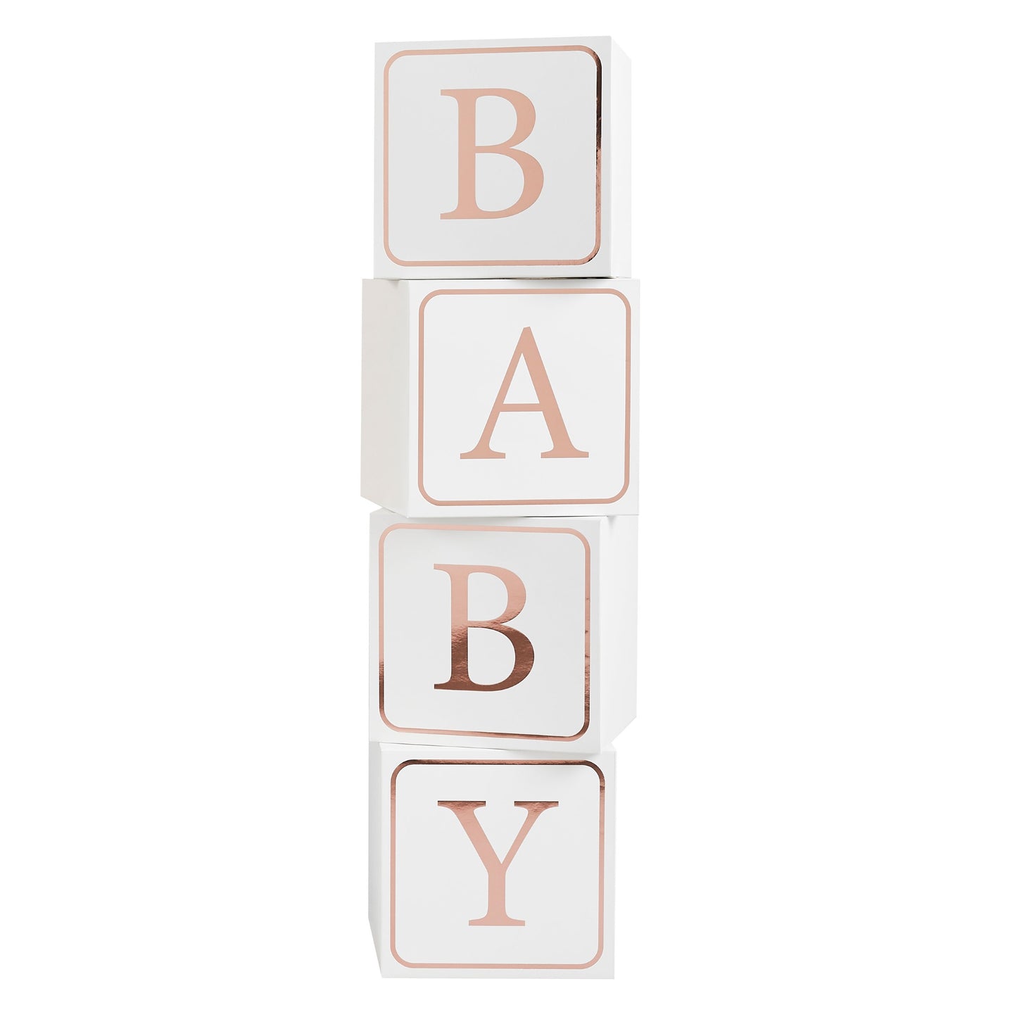 Rose Gold 'Baby' Jumbo Blocks