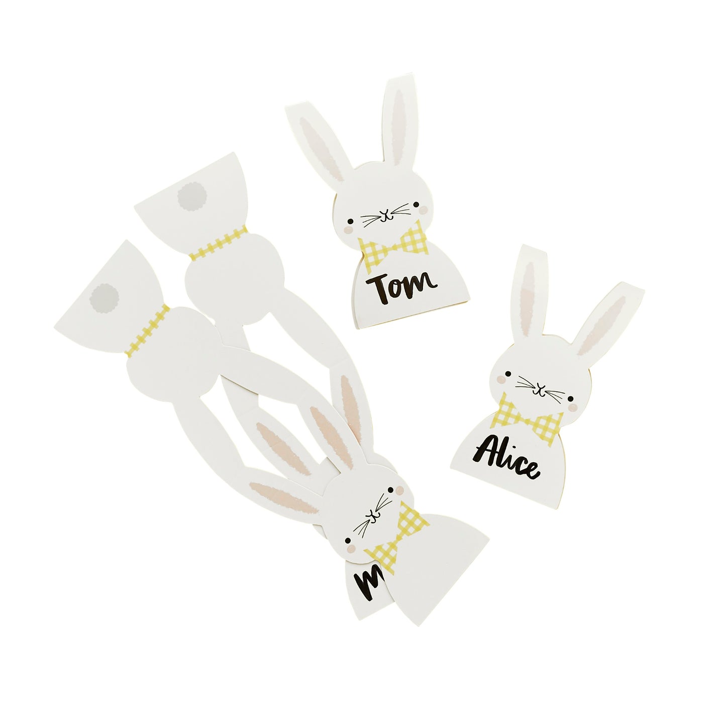 Easter Bunny Card Place Cards - Pack of 10