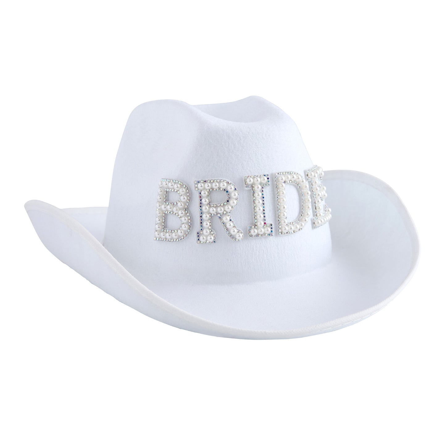 Embellished 'Bride' Cowgirl Hat
