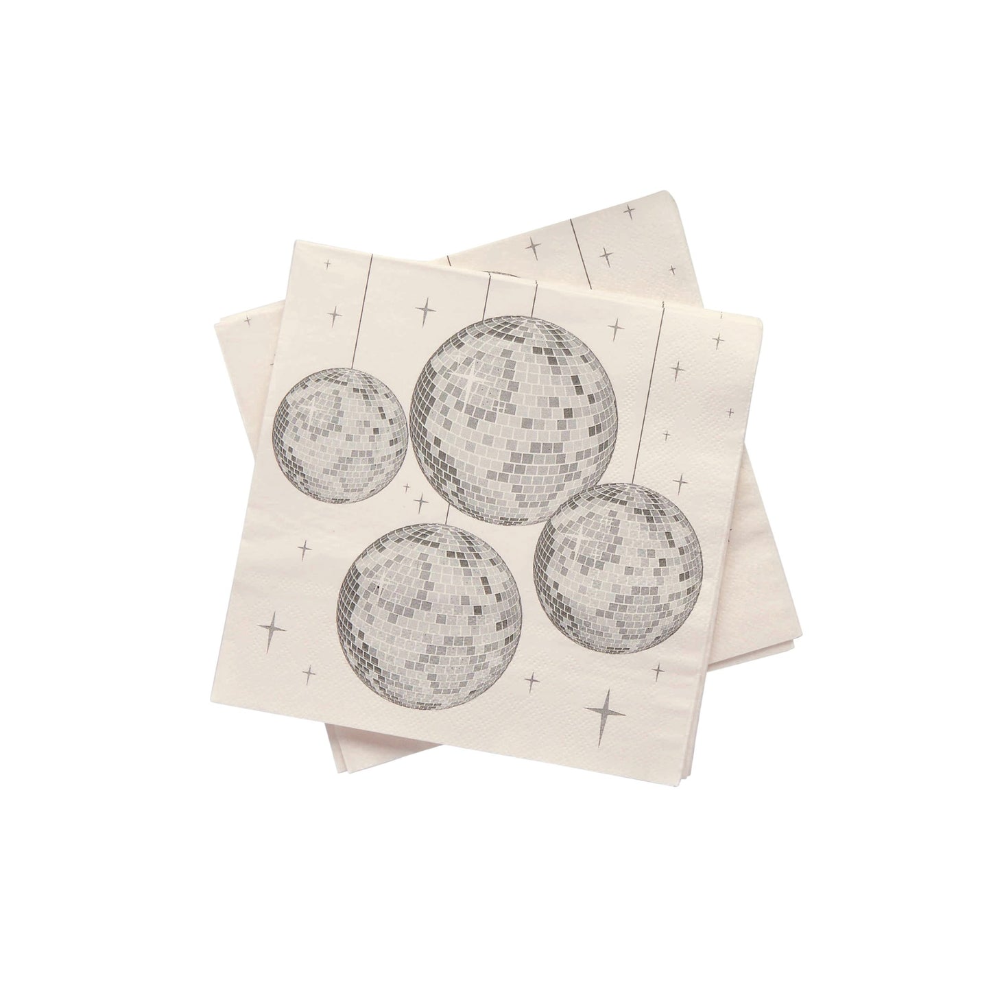 Disco Paper Napkins - Pack of 16