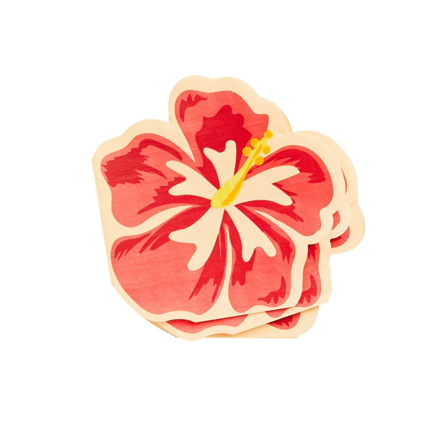 Tropical Flower Paper Napkins - Pack of 16