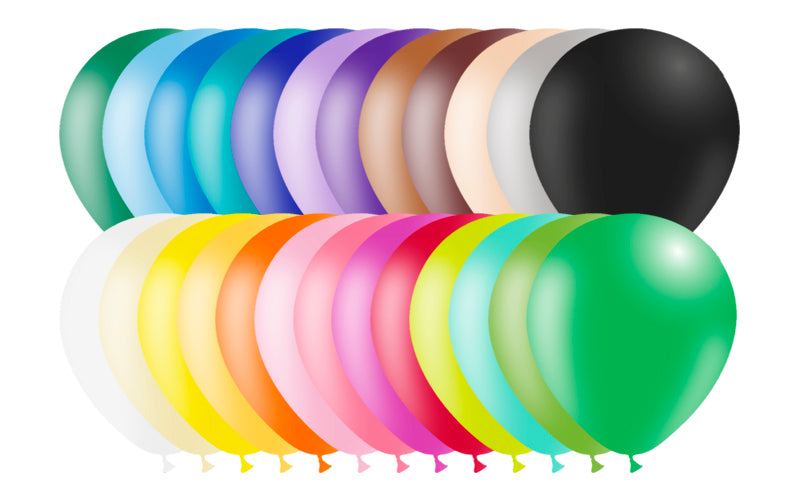 Latex 12"  (100)Assorted
