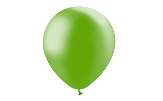 Latex Metallic 12"  (100)Green