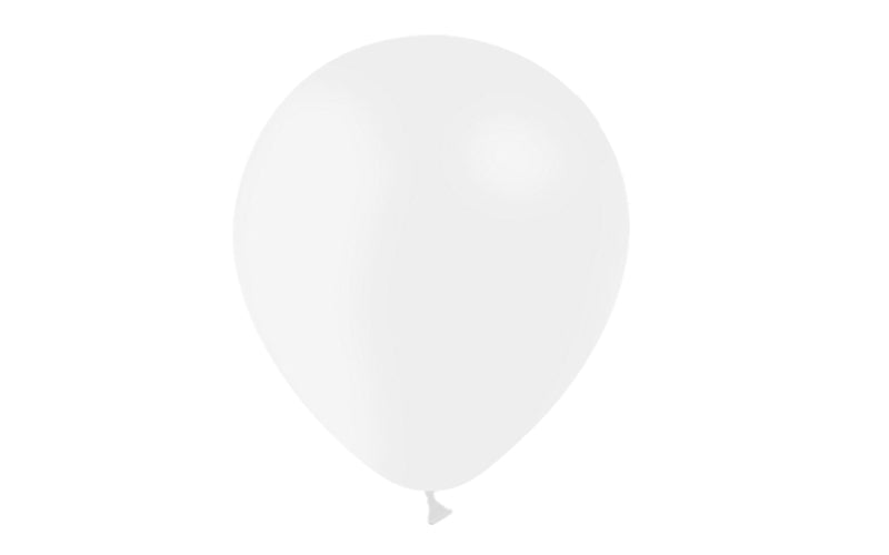 Latex Metallic 12"  (100)White