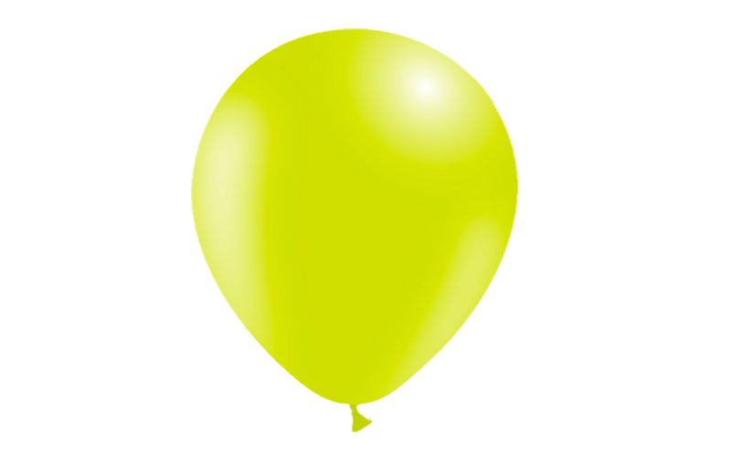 Latex 12"  (100)Lime green