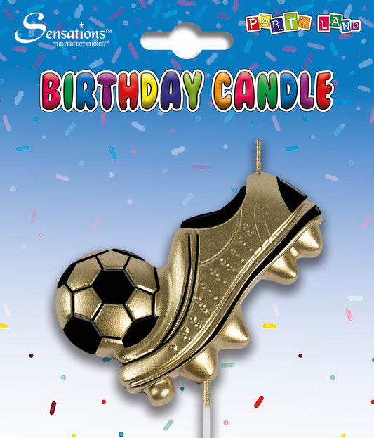 Football Candle - Golden Boot