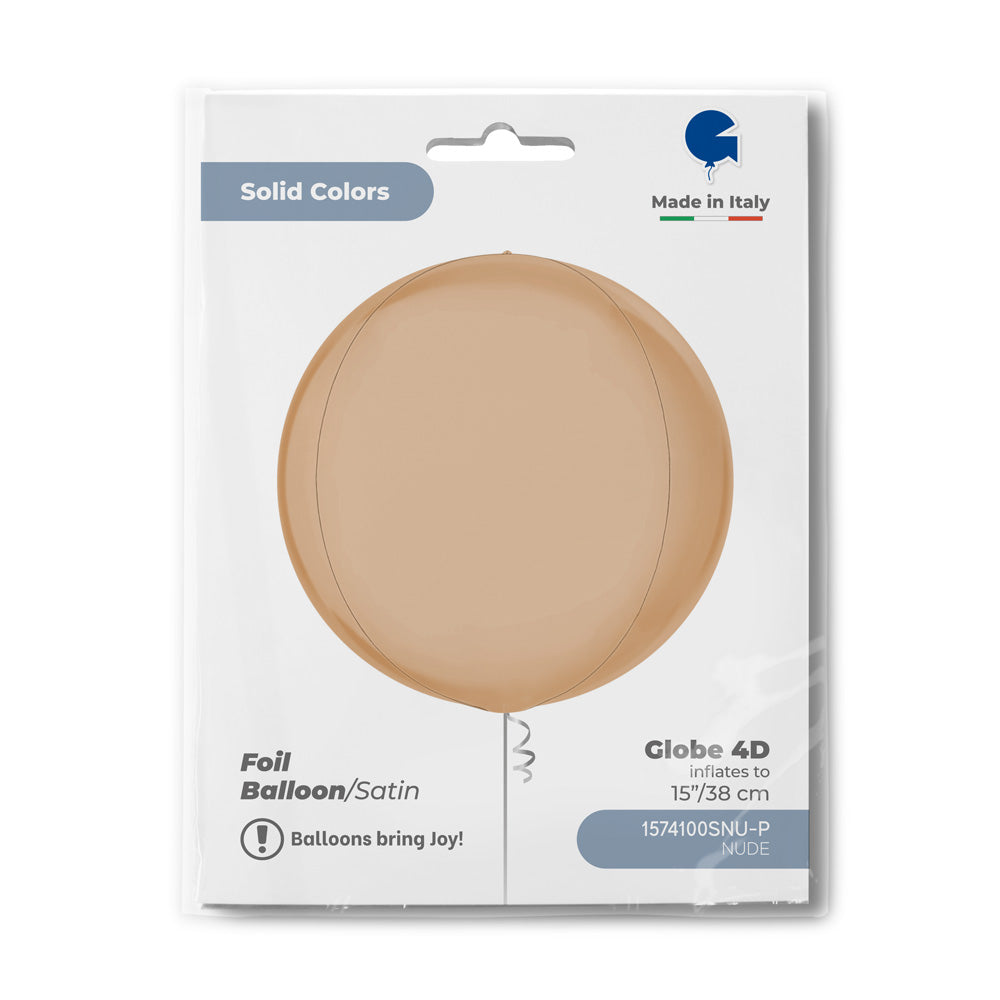 Globe 15inc Satin Nude 4D