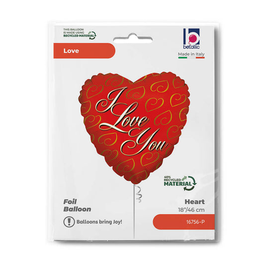 24K Love 18" Heart