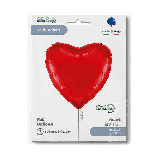 Heart 18inc Red