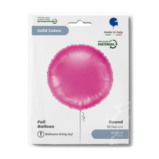 Round 18inc Fuxia