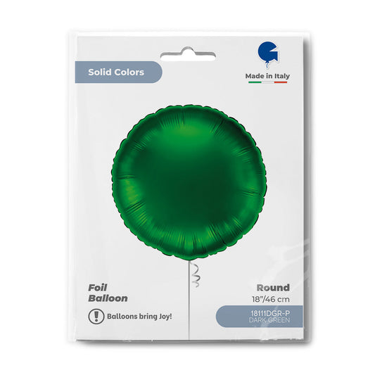 Round 18inc Dark Green
