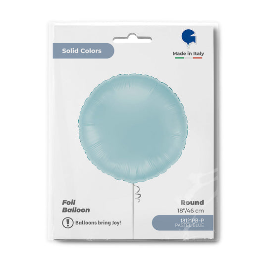 Round 18inc Pastel Blue