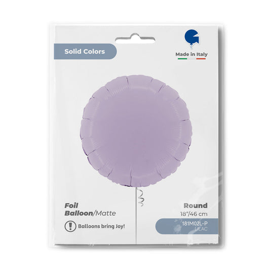 Round 18inc Matte Lilac