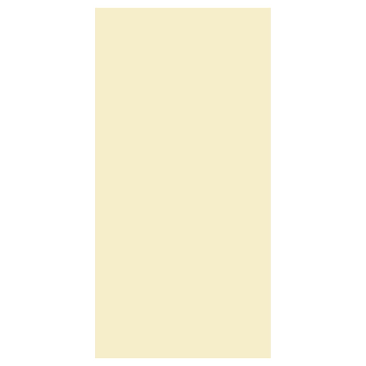 Bio Table Covers  Cream 118x180cm (Pack of 1)