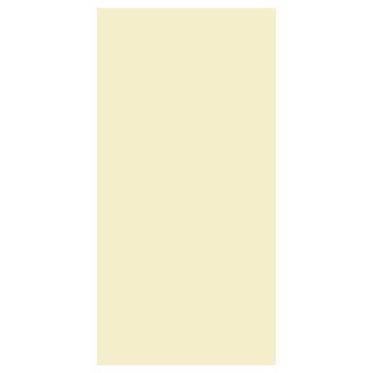 Bio Table Covers  Cream 118x180cm (Pack of 1)