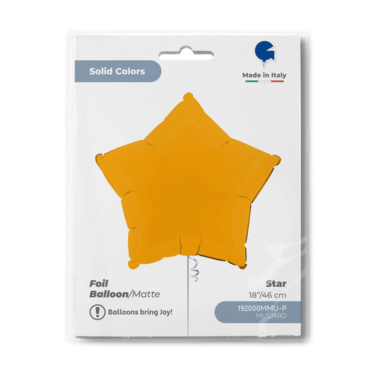 Star 18inc Matte Mustard