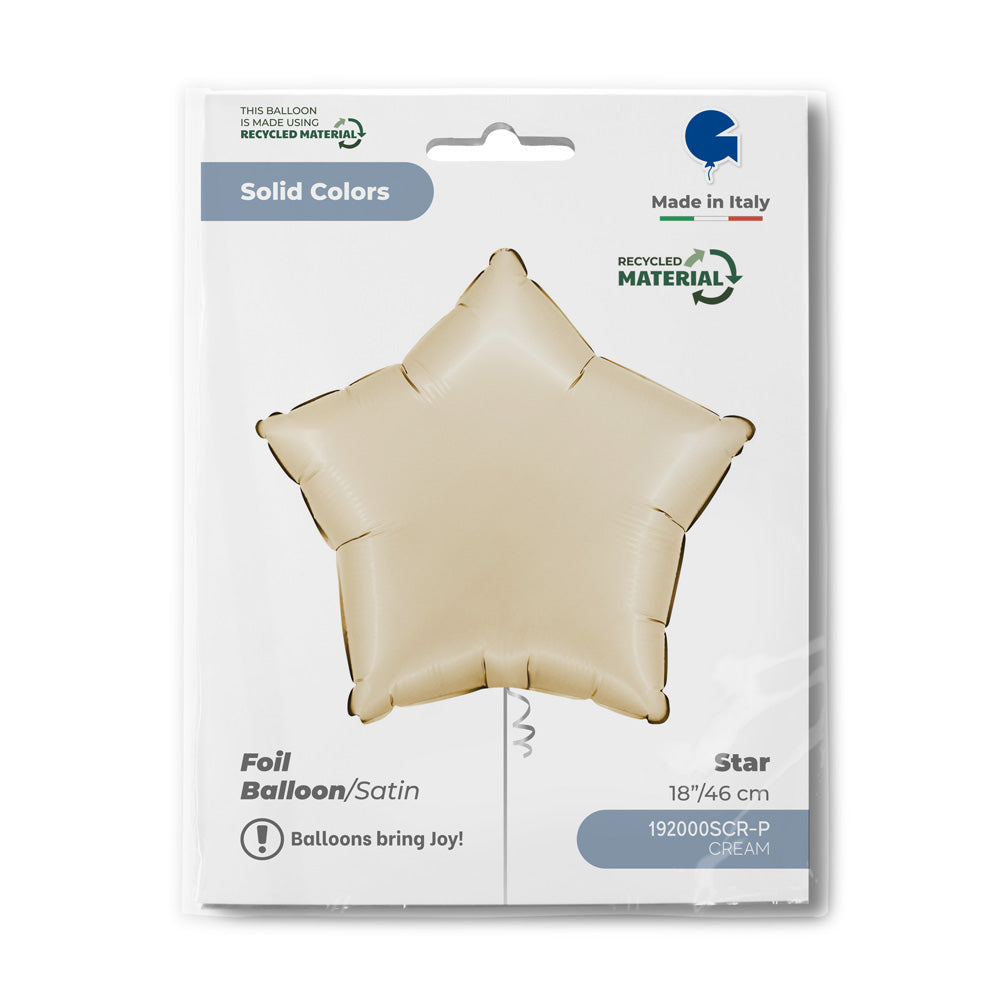 Star 18inc Satin Cream