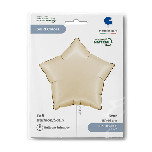 Star 18inc Satin Cream