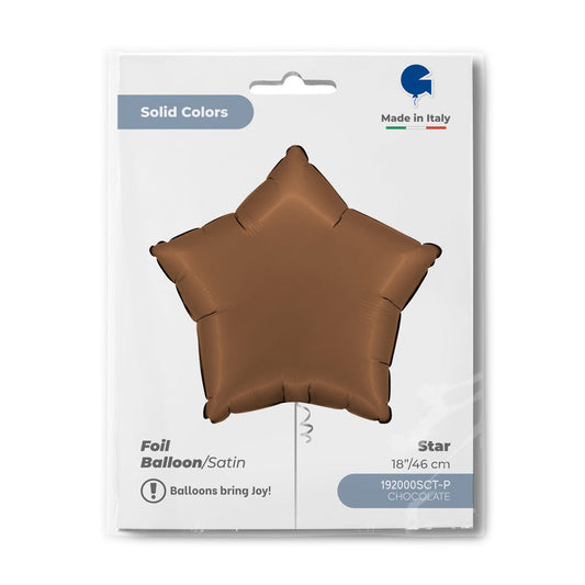 Star 18inc Satin Chocolate