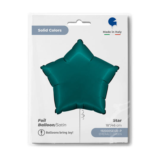 Star 18inc Satin Emerald Green