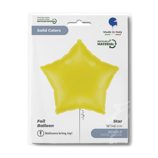Star 18inc Pastel Yellow