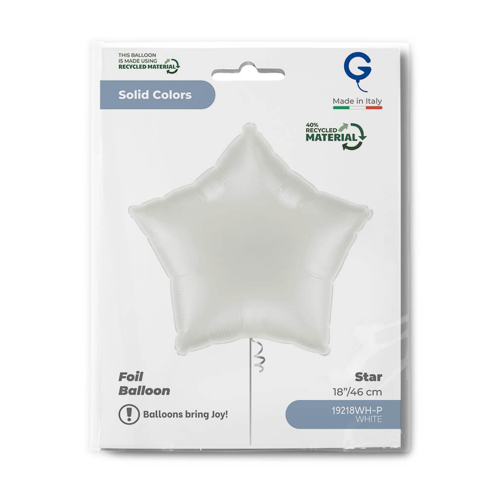Star 18inc White Single Pack