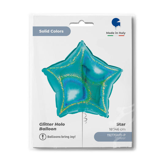 Star 18inc Glitter Holographic Tiffany