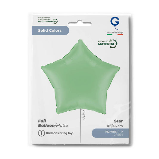 Star 18inc Matte Green Single Pack