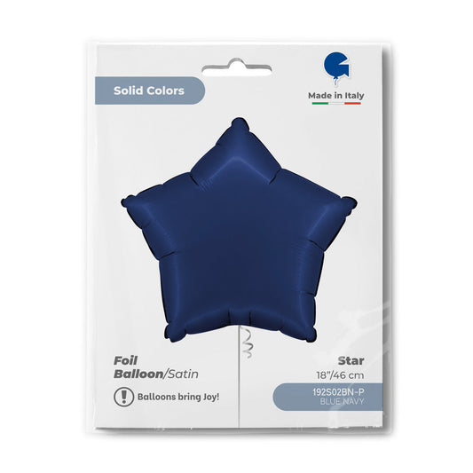 Star 18inc Satin Blue Navy