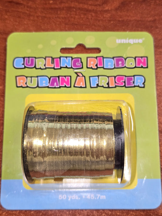 Gold Curling Ribbon(45 Metre Roll)