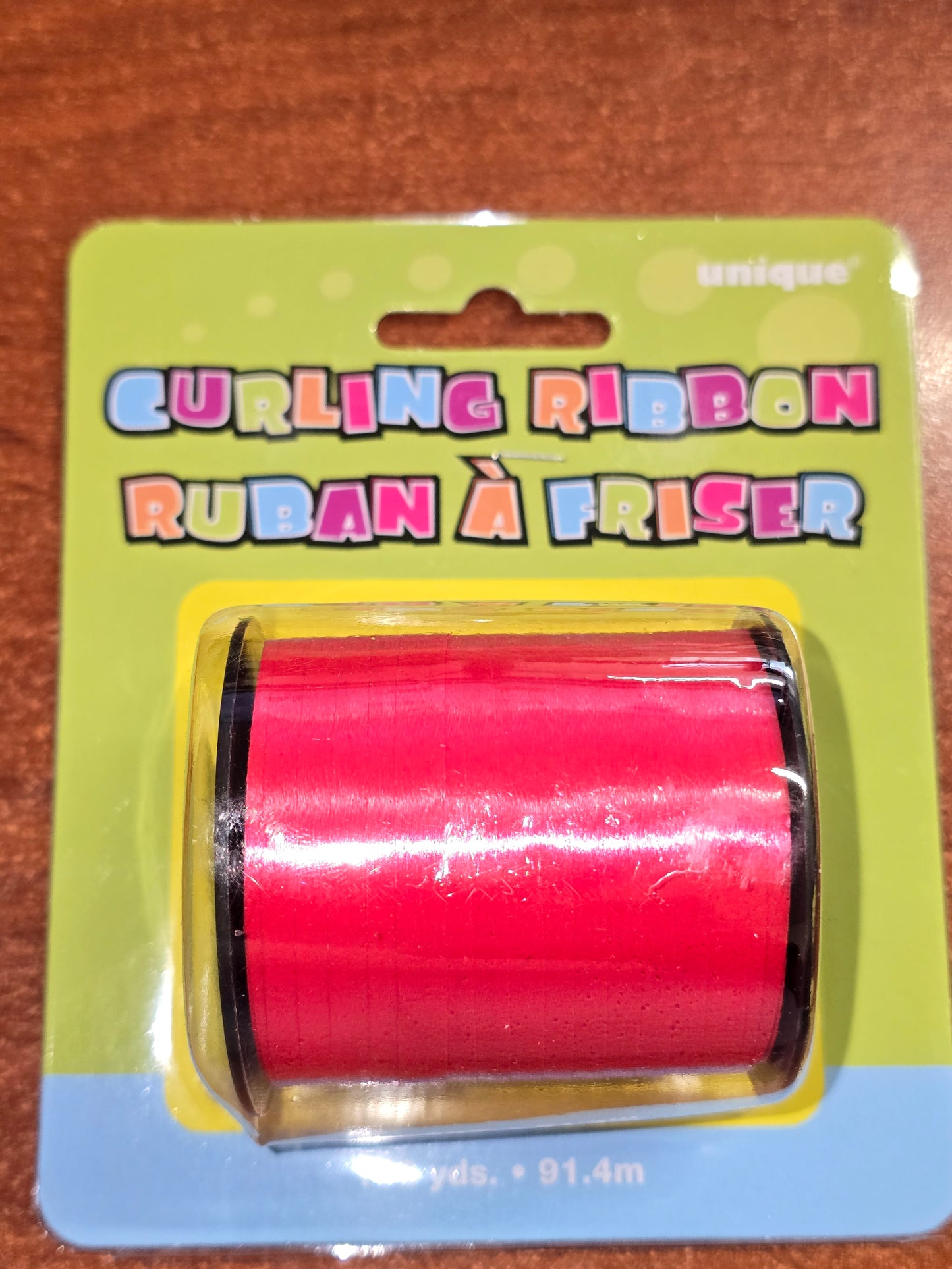 Red Curling Ribbon(90 Metre Roll)
