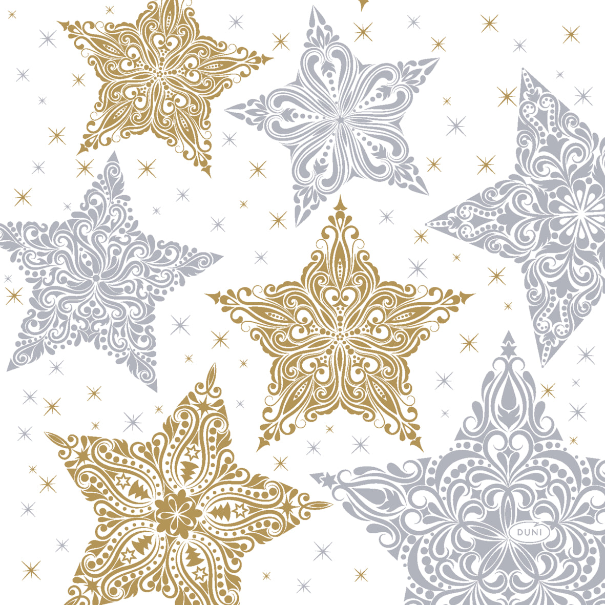 Bio Napkins Snowstar White (Pack of 20)
