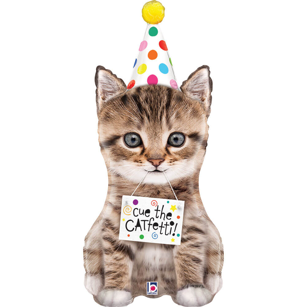 Cue The Catfetti Cat (W)