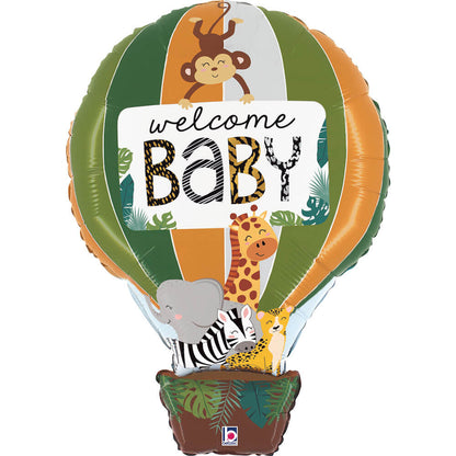 Jungle Animals Welcome Baby (W)
