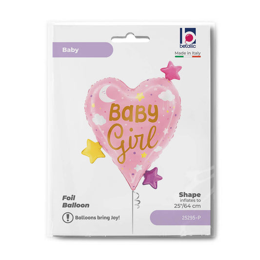 Baby Girl Heart Stars