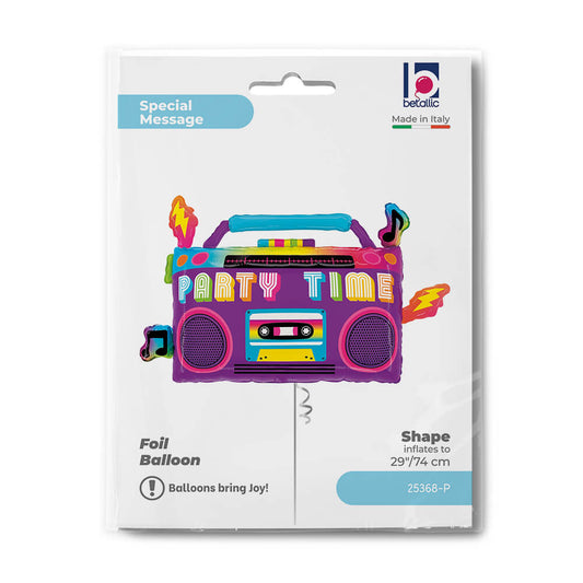 Party Time Boom Box Balloon