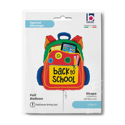 BackTo School Backpack Balloon