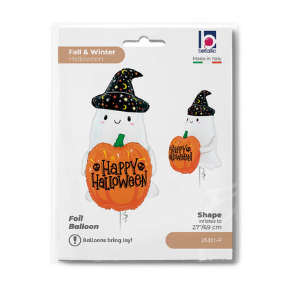 Halloween Pumpkin Ghost Balloon