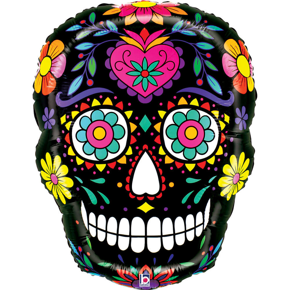 Mighty Black Sugar Skull (W)