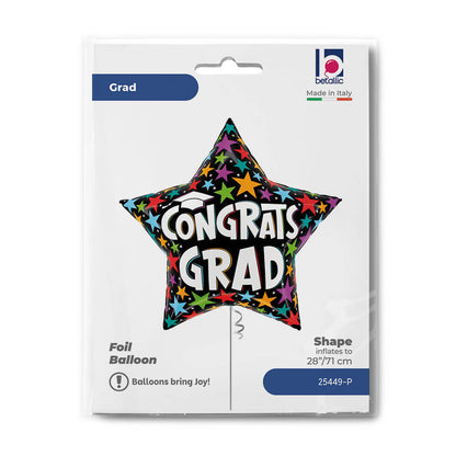 Brilliant Congrats Grad Star Balloon