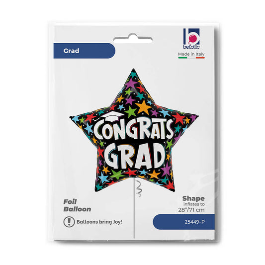 Brilliant Congrats Grad Star Balloon