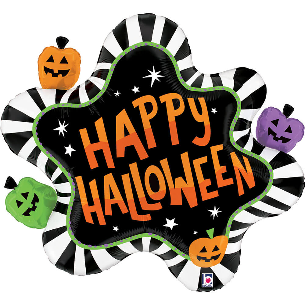Halloween Striped Splat (W)