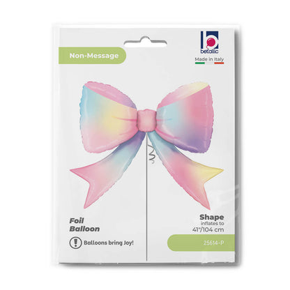 Multicolor Bow Balloon