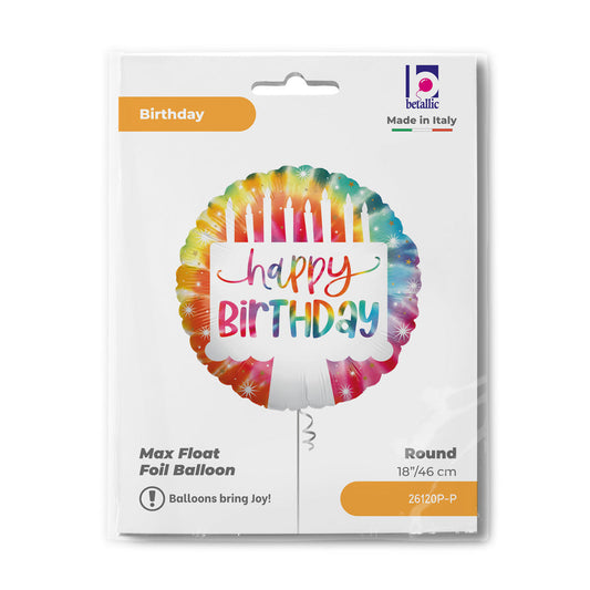 R18 Tie-Dye Cake Birthday