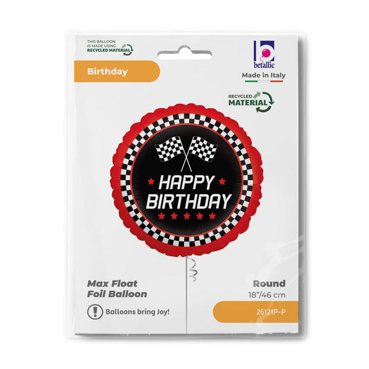 R18 Checkered Flag Birthday